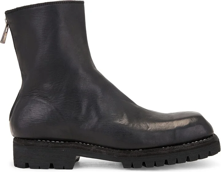 Guidi 79086V Square Toe Vibram in Black