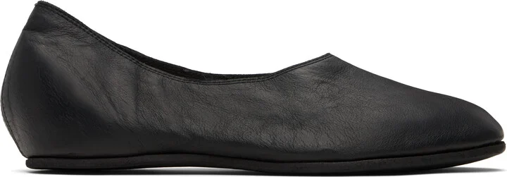 Guidi Black 626R Ballerina Flats