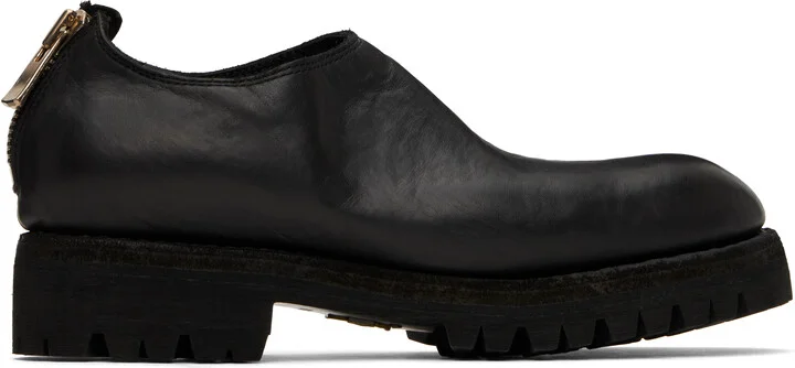 Guidi Black 790V Loafers