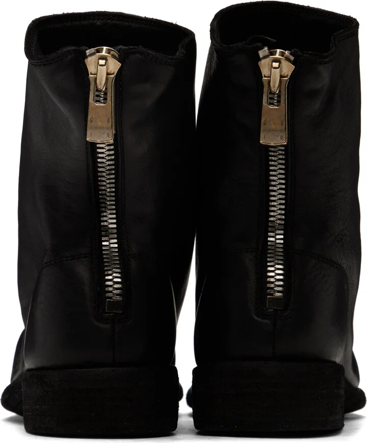 Guidi Black 986 Boots - Image 2