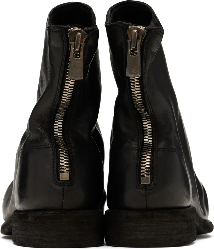 Guidi Black 986 Boots - Image 2