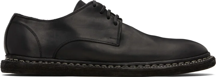 Guidi Black 9920 Oxfords