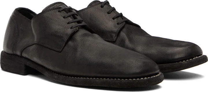 Guidi Black 992MS Oxfords - Image 4