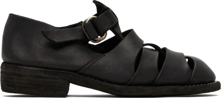 Guidi Black 99SND Sandals