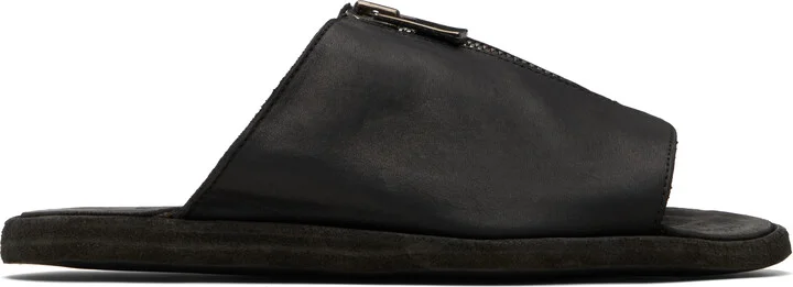 Guidi Black BRKZ06 Sandals
