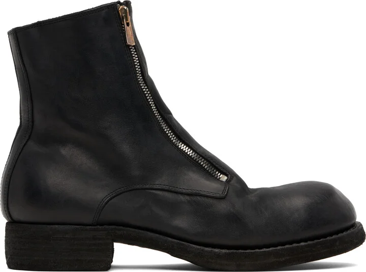 Guidi Black GR07FZ Boots