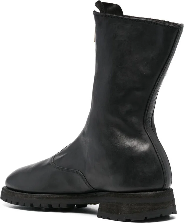 Guidi Front Zip Army Boots Shoes - Image 3