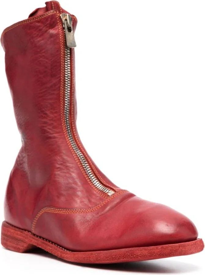 Guidi Front Zip Boots Shoes - Image 2