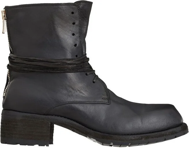 Guidi Laced Ankle Boots