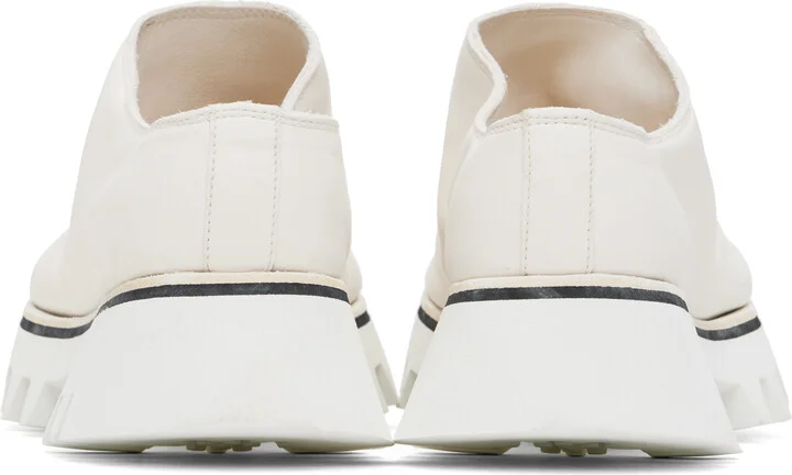 Guidi White Soft Horse Full Grain Slip-on Loafers - Image 2