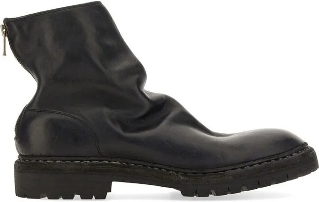 Guidi Zip-Up Ankle Boots