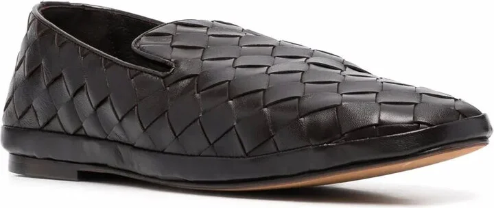 Guinea braided leather loafers - Image 2