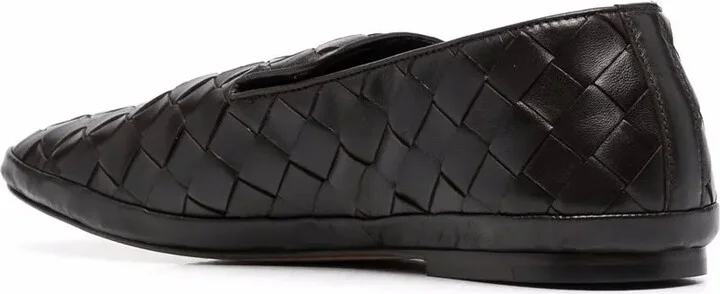 Guinea braided leather loafers - Image 3