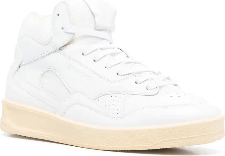 Gum-Sole High-Top Sneakers - Image 2