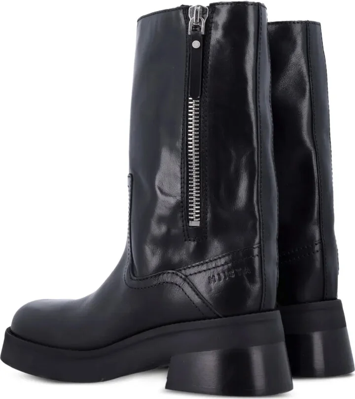 Gunda zip-detail leather boots - Image 3