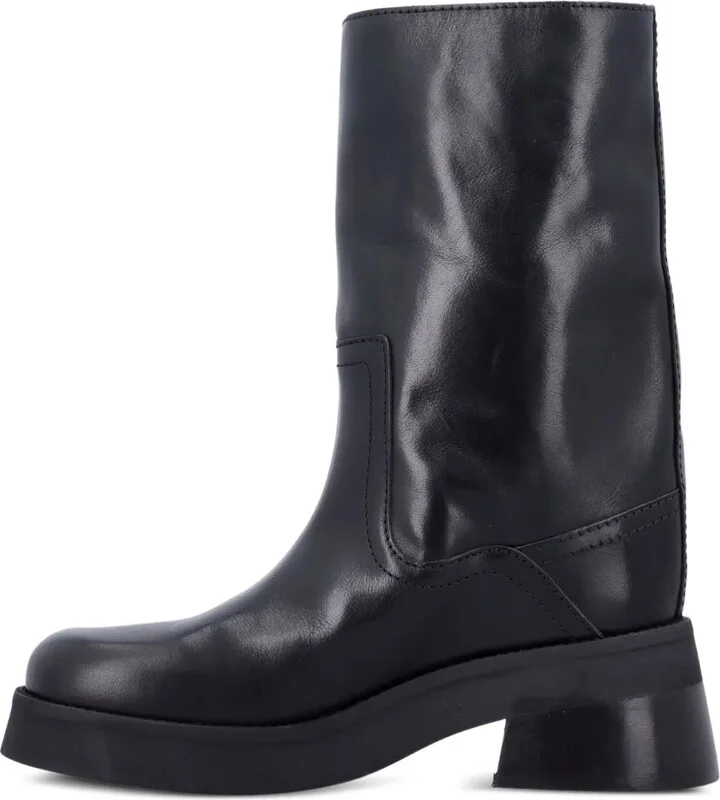 Gunda zip-detail leather boots - Image 4