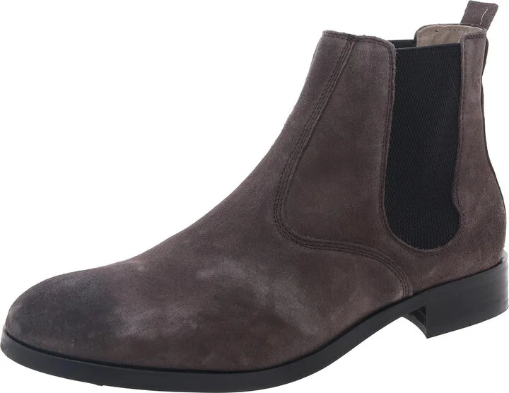 Gus Boot Mens Lace-Up Suede Chelsea Boots