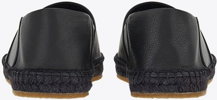 Gus Logo Leather Espadrilles - Image 2