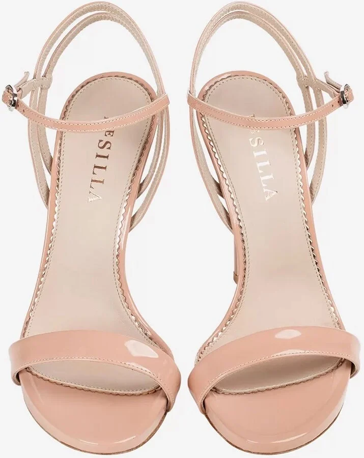 Gwen 120 Patent Leather Sandals - Image 2