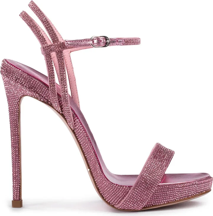 Gwen 120mm crystal sandals
