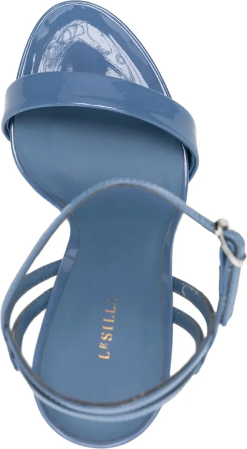 Gwen 120mm patent-leather sandals - Image 4