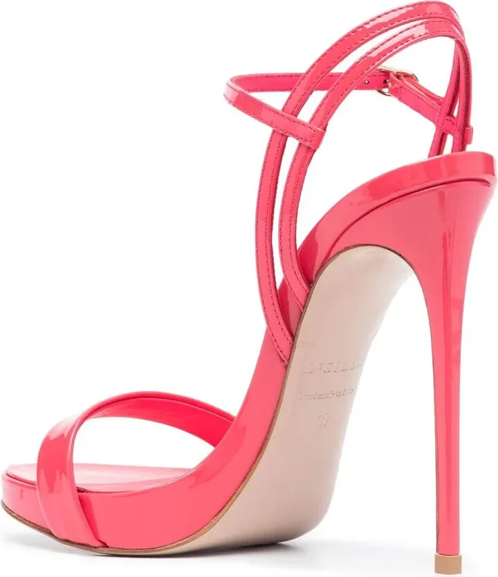 Gwen 120mm patent-leather sandals - Image 3