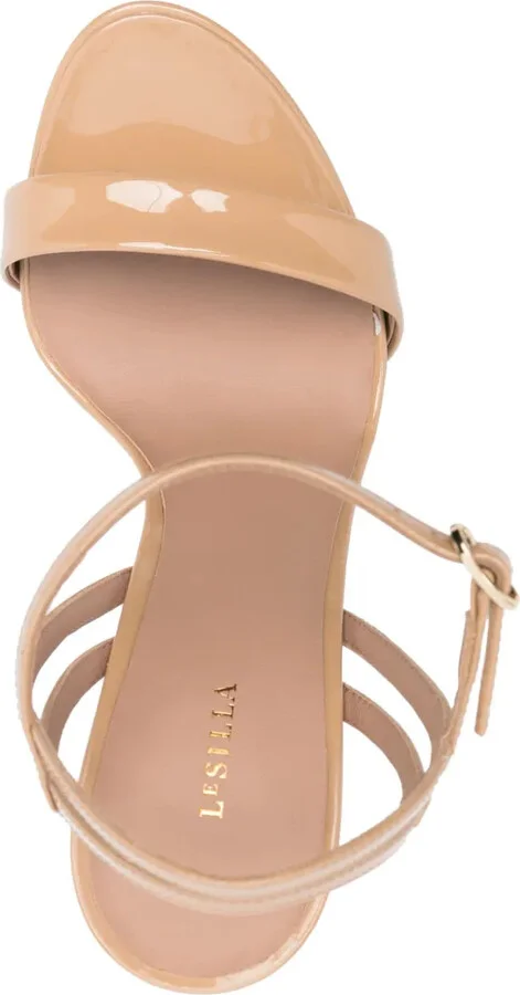 Gwen 120mm patent leather sandals - Image 4