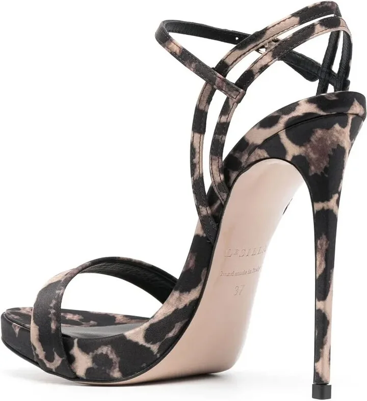 Gwen 130mm goatskin sandals - Image 3