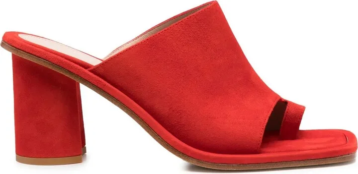 Gwen 85mm suede sandals