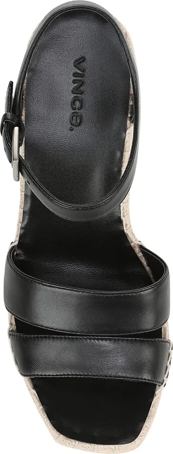 Gwen Ankle Strap Espadrille Platform Wedge Sandal - Image 5