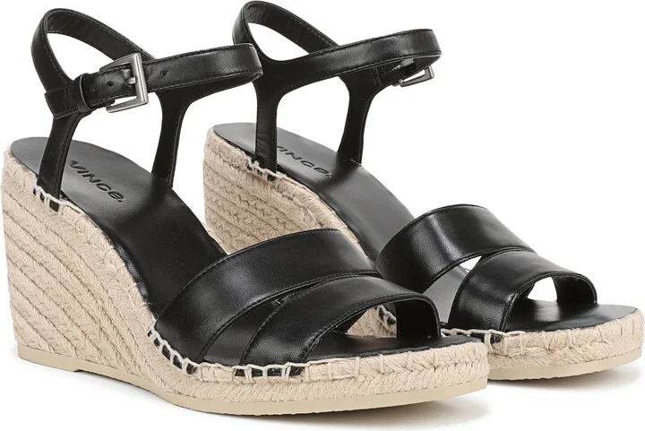 Gwen Ankle Strap Espadrille Platform Wedge Sandal - Image 9