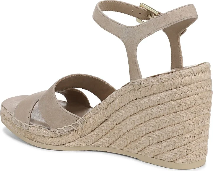 Gwen Ankle Strap Espadrille Platform Wedge Sandal - Image 11
