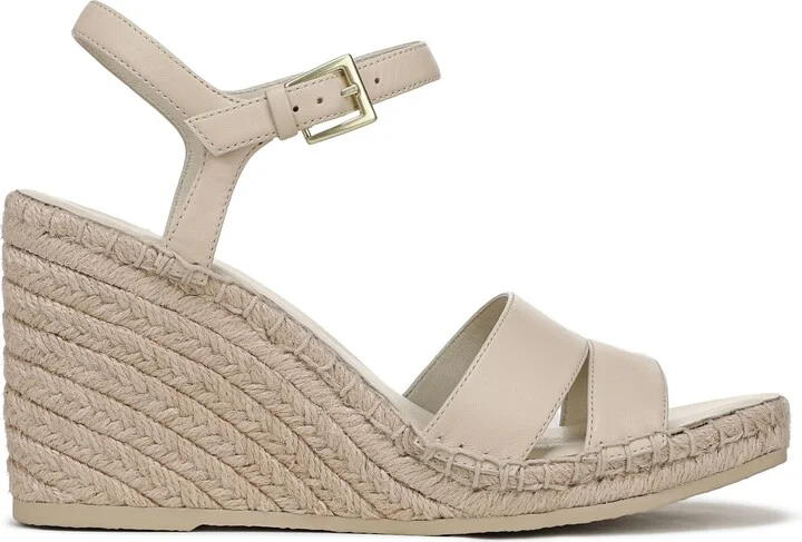 Gwen Ankle Strap Espadrille Platform Wedge Sandal - Image 3