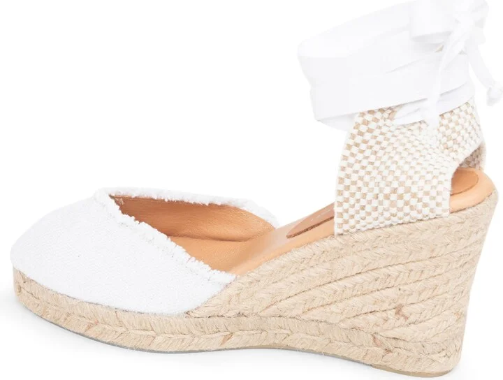 Gwen Frayed Espadrille Wedge Sandal - Image 2