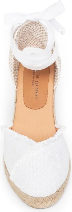 Gwen Frayed Espadrille Wedge Sandal - Image 4