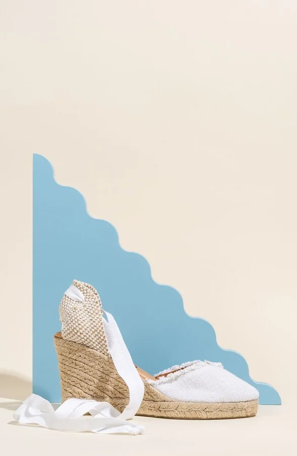 Gwen Frayed Espadrille Wedge Sandal - Image 7