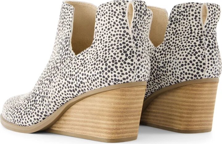 Gwen Mini Cheetah Suede Wedge Boot - Image 5