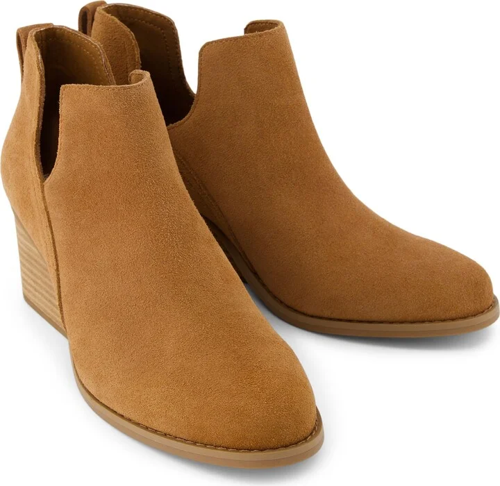 Gwen Suede Wedge Boot - Image 2