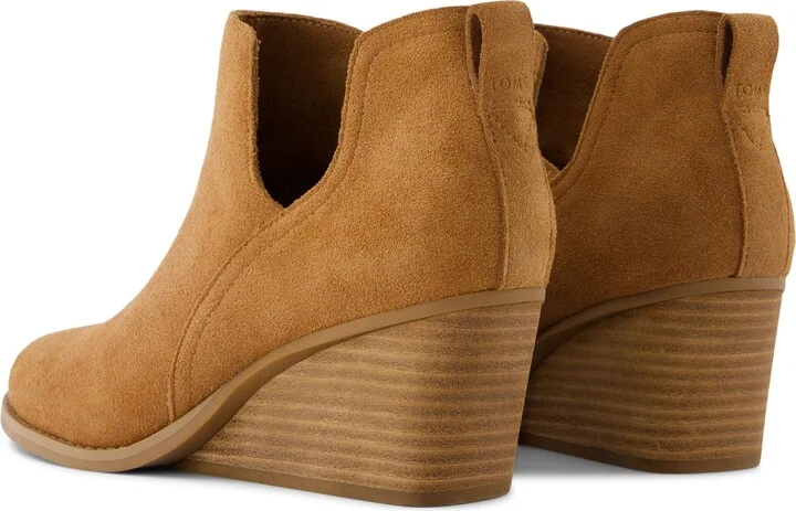 Gwen Suede Wedge Boot - Image 3