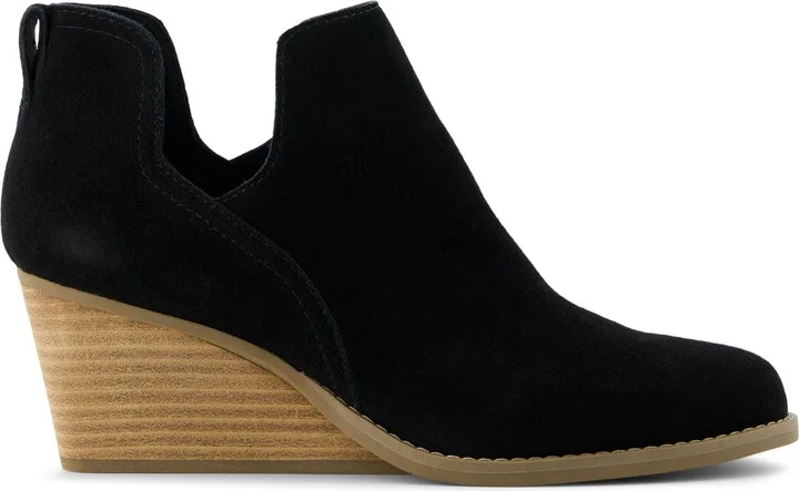 Gwen Suede Wedge Boot