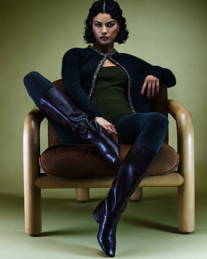 Gwyneth Black Leather - Image 7