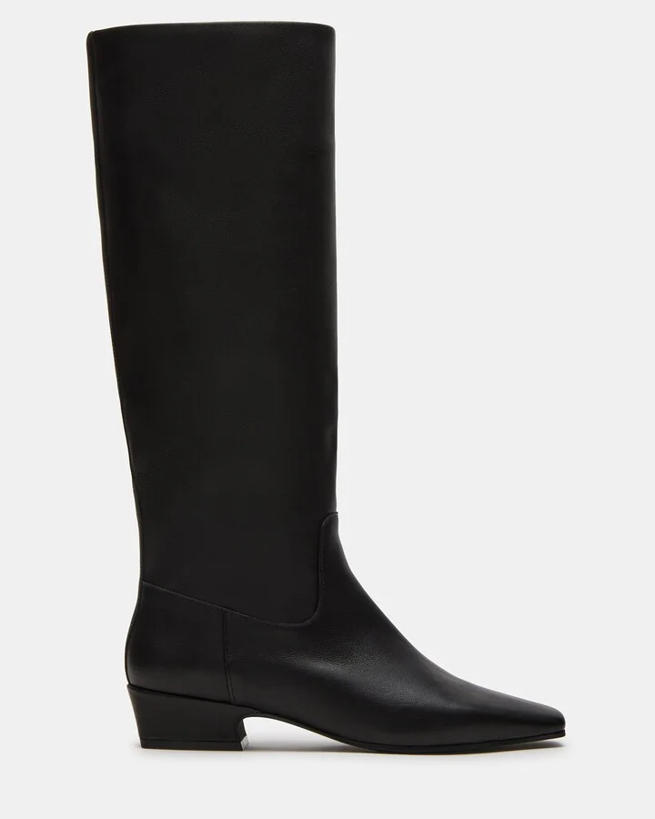 Gwyneth Black Leather
