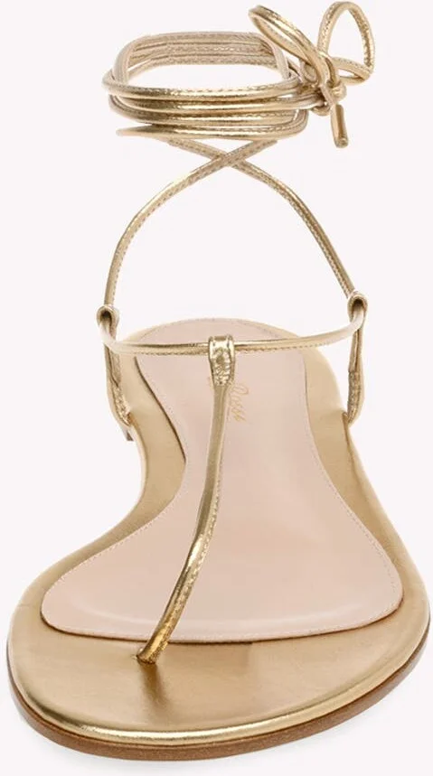 Gwyneth Flat Sandals - Image 4