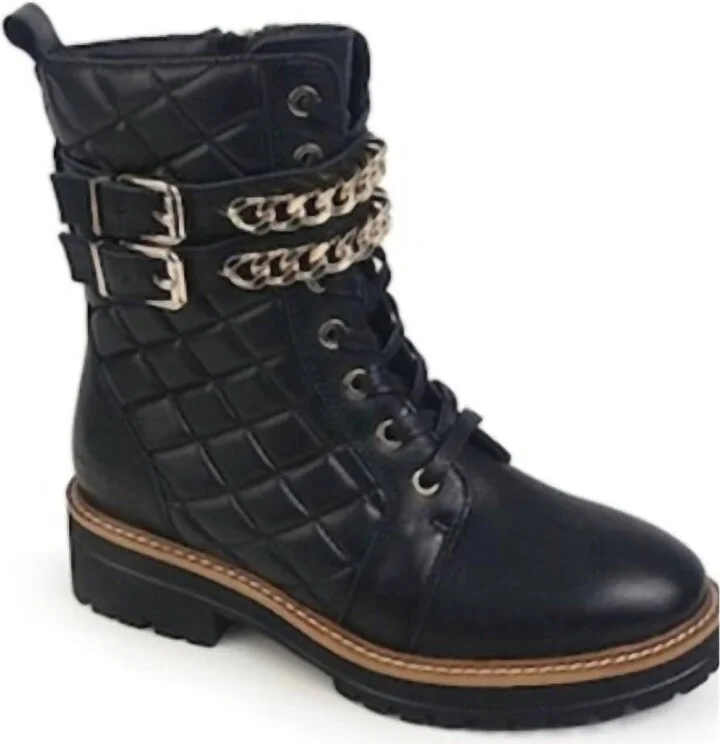 Gwynne Boots In Black