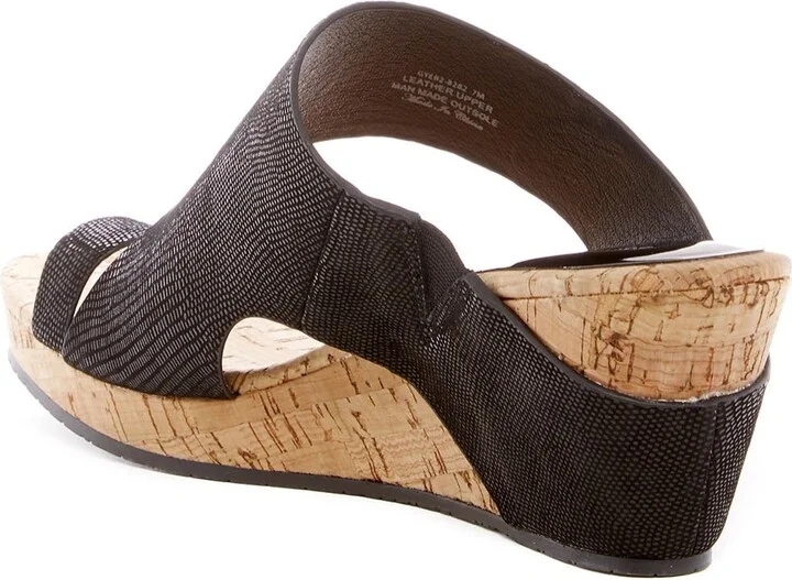 Gyer Leather Wedge Sandal - Image 2