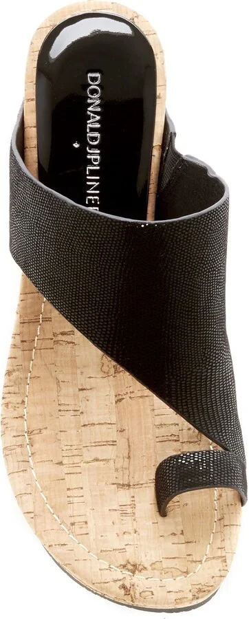 Gyer Leather Wedge Sandal - Image 3
