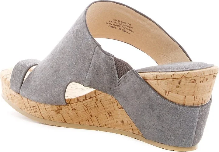 Gyer Leather Wedge Sandal - Image 5
