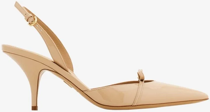 Gylla 70 Mini-Bow Slingback Pumps