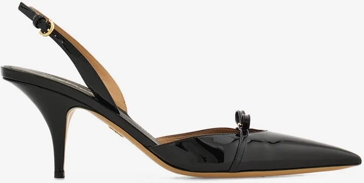 Gylla 70 Slingback Leather Pumps