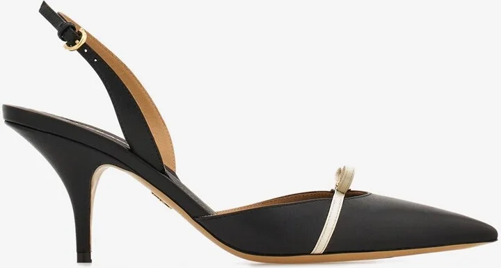 Gylla 70 Slingback Leather Pumps